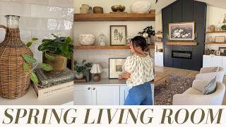 SPRING DECORATE WITH ME 2026 | Spring Living Room Decorating Ideas