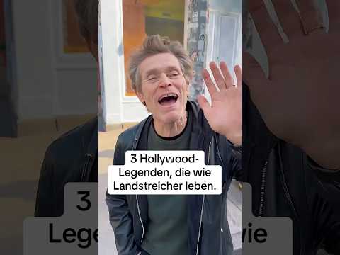 3 Hollywood-Legenden, die wie Landstreicher leben.