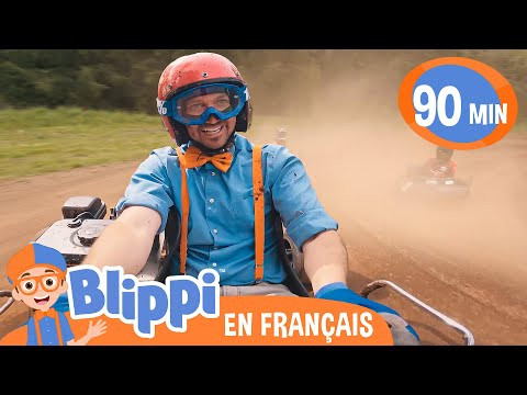 Blippi fait du karting |   @BlippiFrancais