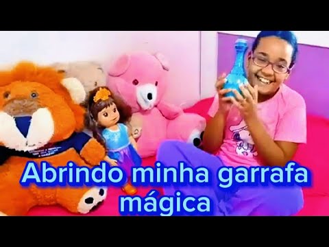 Abrindo minha garrafa mágica