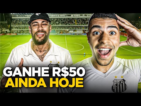 NEYMAR VOLTOU PRO SANTOS! Como Ganhar Dinheiro com a Volta do Neymar - GANHE R$50 AINDA HOJE