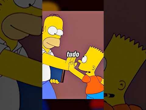 HOMER E BART FINALMENTE SE DERAM BEM?? #simpsons #shorts
