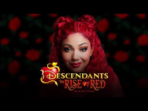 Disney Descendants Princess Red MAKEUP!