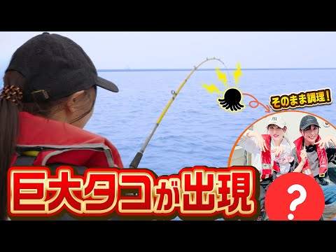 Fishing 🎣 Giant octopus fishing in Tokyo Bay! 🐙