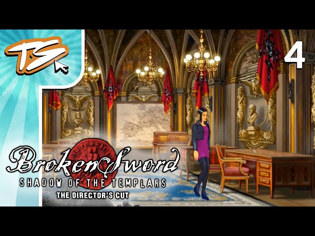 A SECRET ROOM!? | Broken Sword: Shadow of the Templars (BLIND) #4