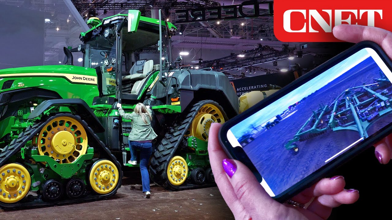 John Deere Let Me Drive A Tractor with a Phone 1,300 Miles Away