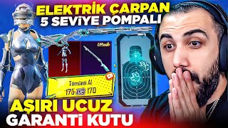 YENİ SET VE RAKİBE ELEKTRİK ATAN POMPALI GELDİ!! 😱 170 UC'LİK GARANTİ ÇARK EFSANE! | PUBG MOBILE