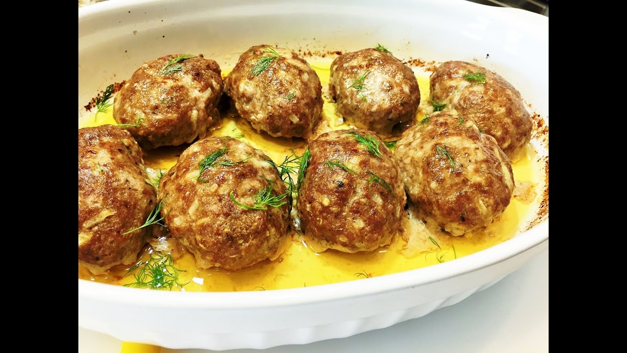 КОТЛЕТЫ В ДУХОВКЕ. Нежные. Лучший рецепт. . Meatballs in the oven.