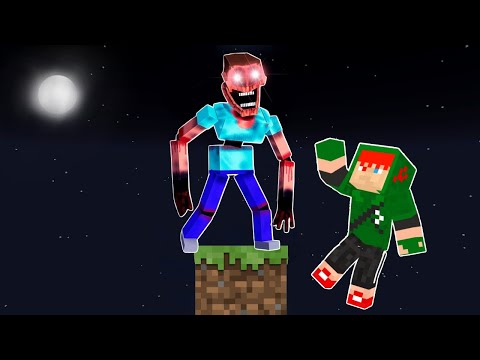 SOBREVIVENDO em APENAS 1 BLOCO com o MÍMICO no MINECRAFT!!