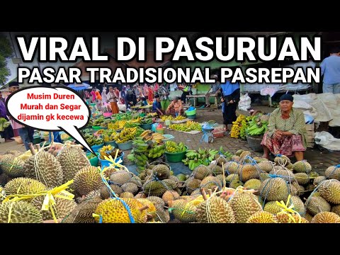 VIRAL..! PASAR TRADISIONAL PASREPAN LAGI VIRAL DI JAWA TIMUR