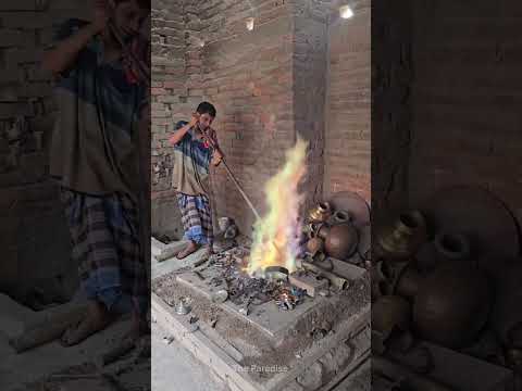 Brass plate making in Pakistan