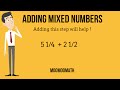 Adding Mixed Numbers Concepts