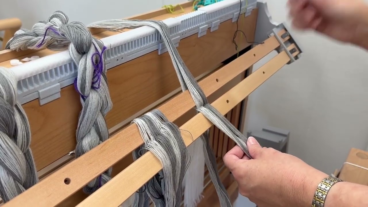 Warping the Ashford Jack with LoftyFiber Helping Hands