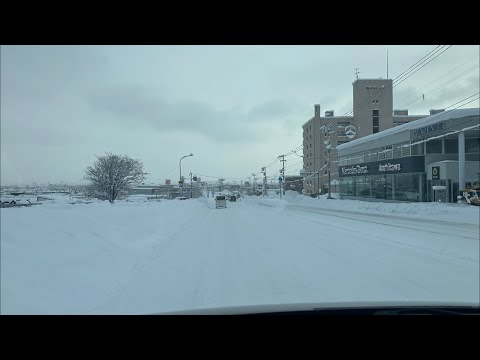 Snow Wonderland in HOKKAIDO JAPAN☃️🙏 #morninglive