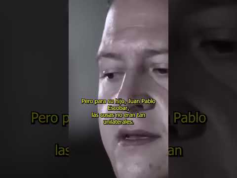 Hijo de Pablo escobar revela lo que le hizo a estos traidores