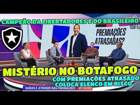 BOTAFOGO ATRASA PREMIAÇÕES AOS JOGADORES QUE SE RECUSAM A SE APRESENTAR. O QUE TA ACONTECENDO?