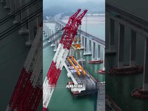 Cara Tiongkok Angkat 10.000 Ton di Tengah Laut #viral #short #information #kontruksi #teknologi