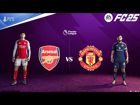 FC 25 - Arsenal Vs Manchester United  | Premier League 24/25 | PS5™ [4K60]