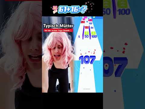 Typisch Mütter - bei der ersten Yoga Stunde🧘🏽♀️😂 #illustration #funny #wallpaperengine