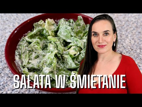 DOMOWA SAŁATA W ŚMIETANIE - Sekret Babcinej Kuchni!