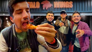 Hicimos el RETO de ALITAS ILIMITADAS - Buffalo Wings ¿Quién come más? ft.@sinrolespecifico