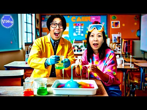 Slime Science!! BACK TO SCHOOL with SLIME!