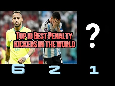 Top 10 best penalty kickers in the world in 2023. Messi Neymar Ronaldo Mbappe Robert Lewandowski.