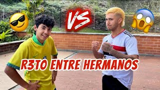 RETO ENTRE HERMANOS 😎😱