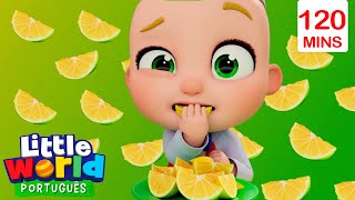 Vamos Provar Novos Sabores! 🍋🍓 | MARATONA - O Mundo de Nina e Nico – Little World Português