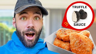 McDonald's Truffle Sauce and Spicy Nuggets