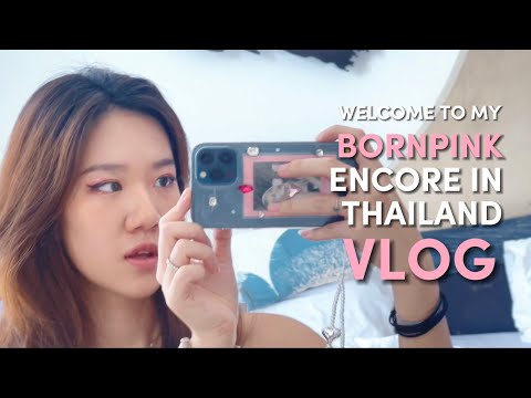 BORNPINK Encore in Bangkok CONCERT VLOG! Almost missed the Blackpink World Tour 😮‍💨🙆🏻‍♀️💕