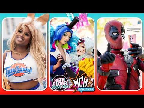 ⭐ MCM OCTOBER London COSPLAY Video 2024 - PART 2 ft Arcane, Deadpool, Helluva Boss, Disney and MORE!