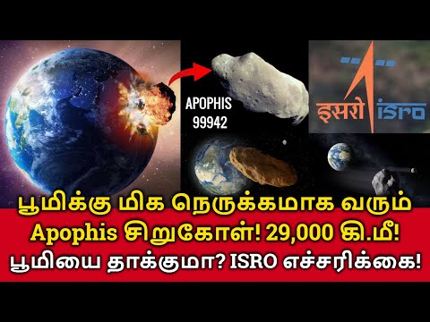 Apophis Asteroid will Hit Earth? பூமிக்கு மிக நெருக்கமாக வரும் சிறுகோள்! பூமியை தாக்குமா? ISRO