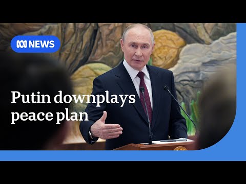 YouTube video thumbnail: Putin Pours Cold Water on Revised Peace Deal With Ukraine
