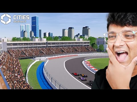 Building an F1 RACETRACK In Cities Skylines 2! 😍🏎️