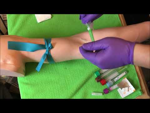 Skill Practice #2: Straight Needle Blood Draw