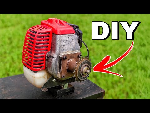 LAWNMOWER GASOLINE ENGINE + 1000cc GEARBOX = ?