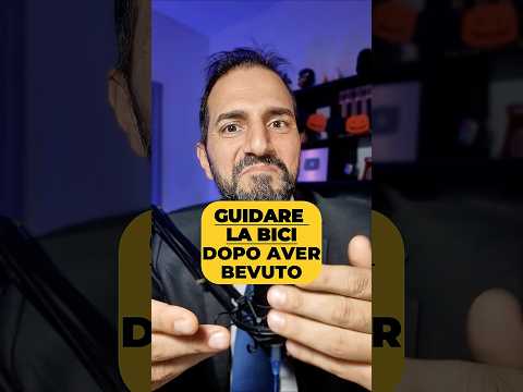 Guidare la bici dopo aver bevuto: altro video in collab. con @AFVS_Associazione Se guidi non bere...