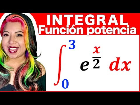 Integral definida de función exponente e^(x/2) - Ejercicio