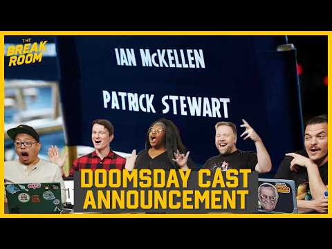 AVENGERS DOOMSDAY Cast Announcement: Our LIVE Reactions!