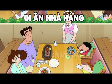 Đi Ăn Nhà Hàng | Shin Cậu Bé Bút Chì Những Tập Mới Hay Nhất Phần 977