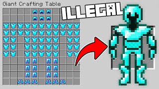 Minecraft But Crafts are GIANT....