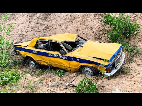 ВОЛГУ ЗАВЯЗАЛО В УЗЕЛ! ДИКИЙ КРАШ-ТЕСТ С ГОРЫ!