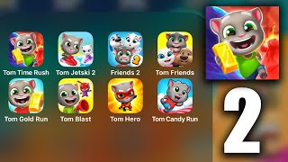 Talking Tom Time Rush (Outfit7) Game Review, Gameplay & Walkthrough (iOS / Android) #2