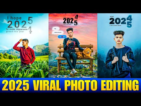 Instagram Viral 2025 Photo Editing 💥 | 2025 ka Photo Editing | PicsArt New Style Photo Editing 2025