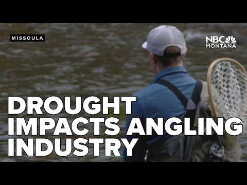 YouTube video thumbnail: Drought Prompts Early Fishing Restrictions, Impacting Montana's $900m Angling Industry