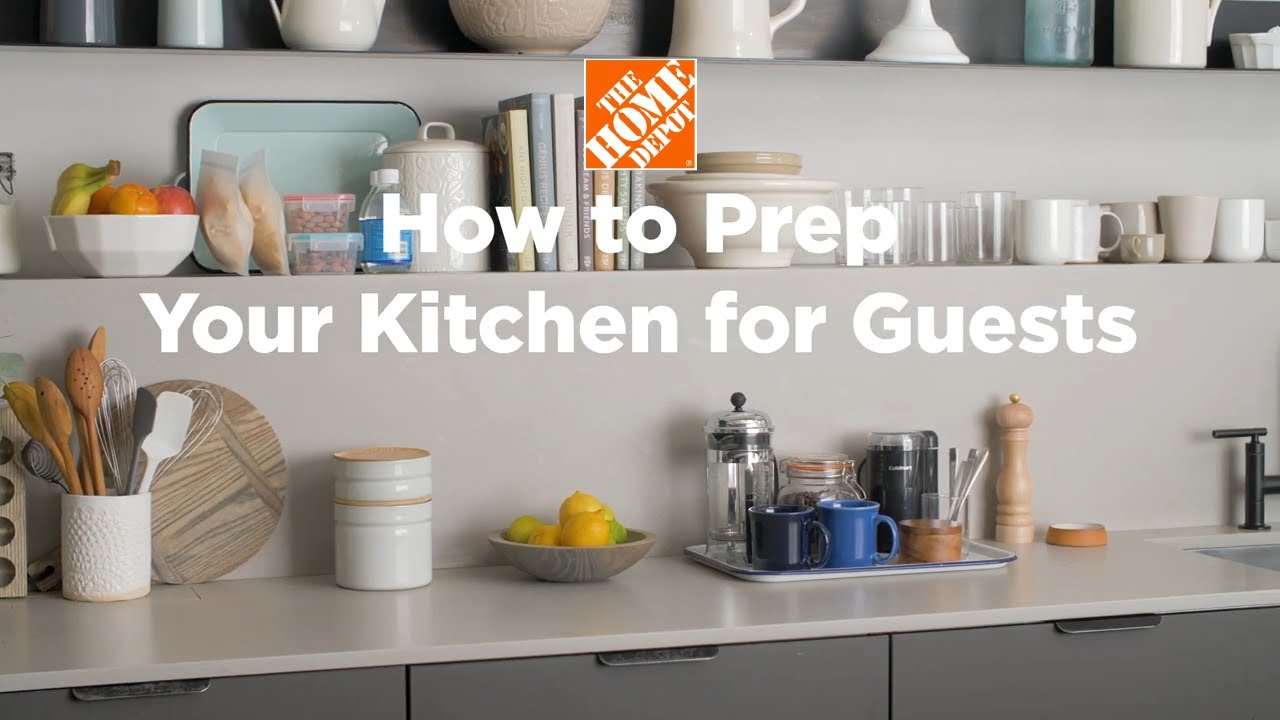 How to Prep Your Kitchen for Guests