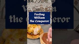 Making the meal from the Bayeux Tapestry