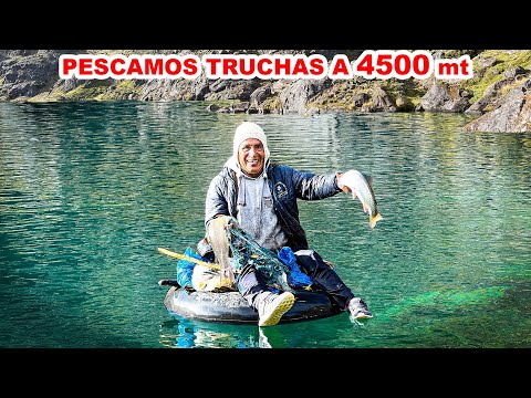 Pescamos TRUCHAS en un INHÓSPITO PARAISO ESCONDIDO EN LAS MONTAÑAS | Jordy Aventurero