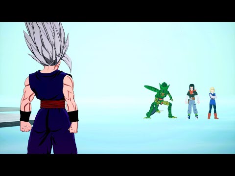 Sparking Zero - Gohan Beast vs 17 & 18 y Cell